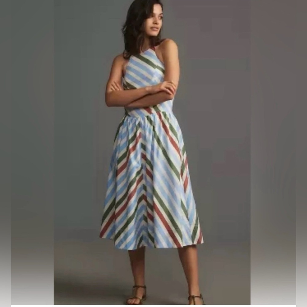 NWT Anthropology Maeve‎ Midi Dress
